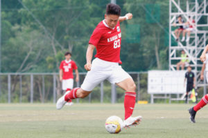 83　１点目-300x200 ［ULTRAS］神戸大に９ー０で今季２勝目